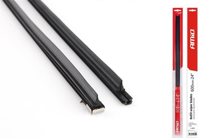 AMiO Gumki piór wycieraczek AMiO 24" (600mm) - 2 szt.