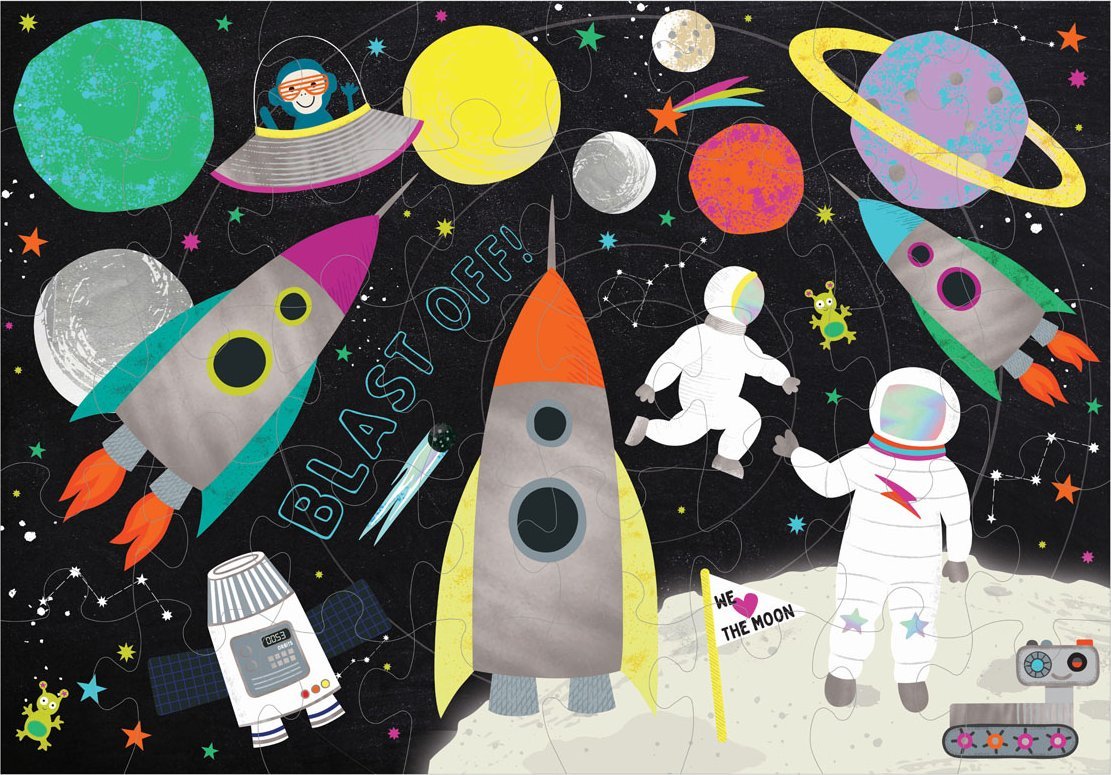 Rock Dėlionė, Kosmosas, 40 det.