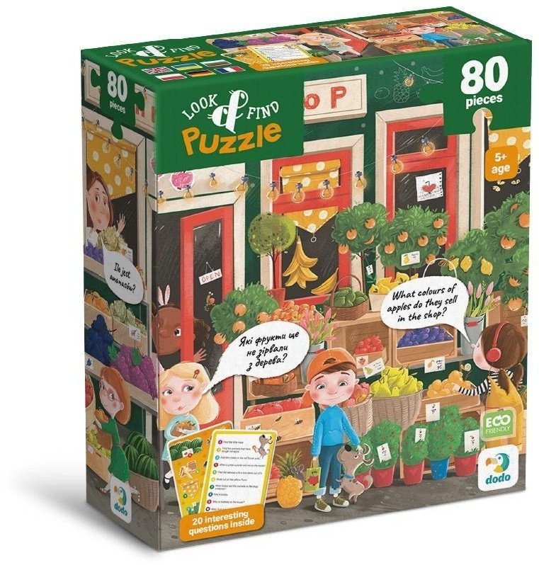 Puzzle 80 Look&Find Letnie smakołyki