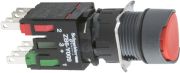 Schneider Electric Przycisk sterowniczy 16mm 1Z/1R z samopowrotem czerwony IP65 (XB6AA45B)