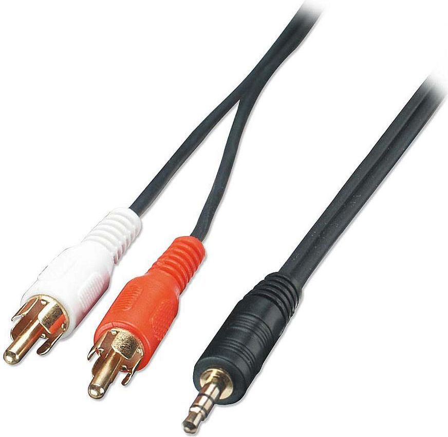 Kabel Lindy RCA (Cinch) - RCA (Cinch) x2 2m czarny (35681)