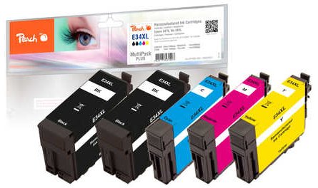 Tusz Peach Tusz No. 34XL MultiPack Plus, kompatybilny (320251)