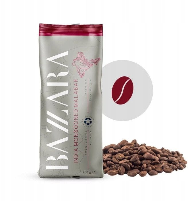 Kawa ziarnista Bazzara ESPRESSO INDIA MONSOONED MALABAR 250g