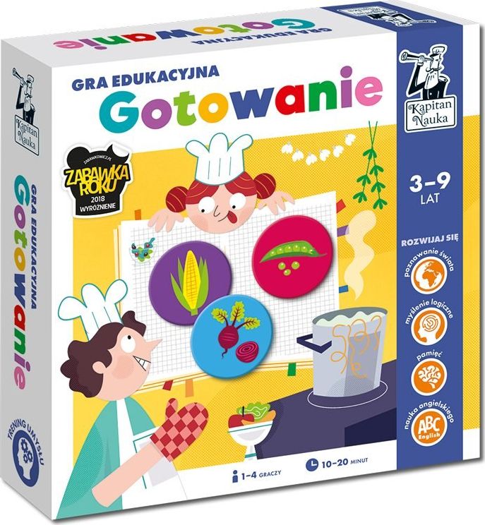 Edgard Kapitan Nauka Gra Edukacyjna Gotowanie GR0469