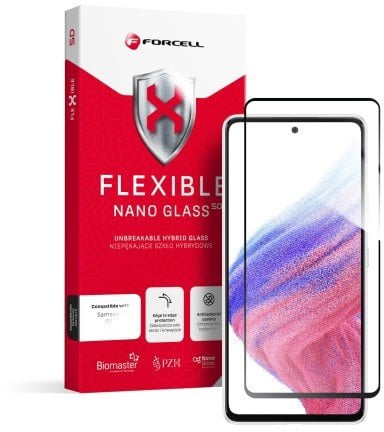 Forcell Flexible 5D - szkło hybrydowe do Samsung Galaxy A56 5G czarny