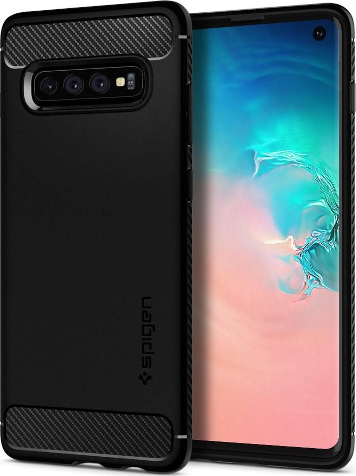 Spigen Nakładka Rugged Armor do Samsung Galaxy S10 czarna
