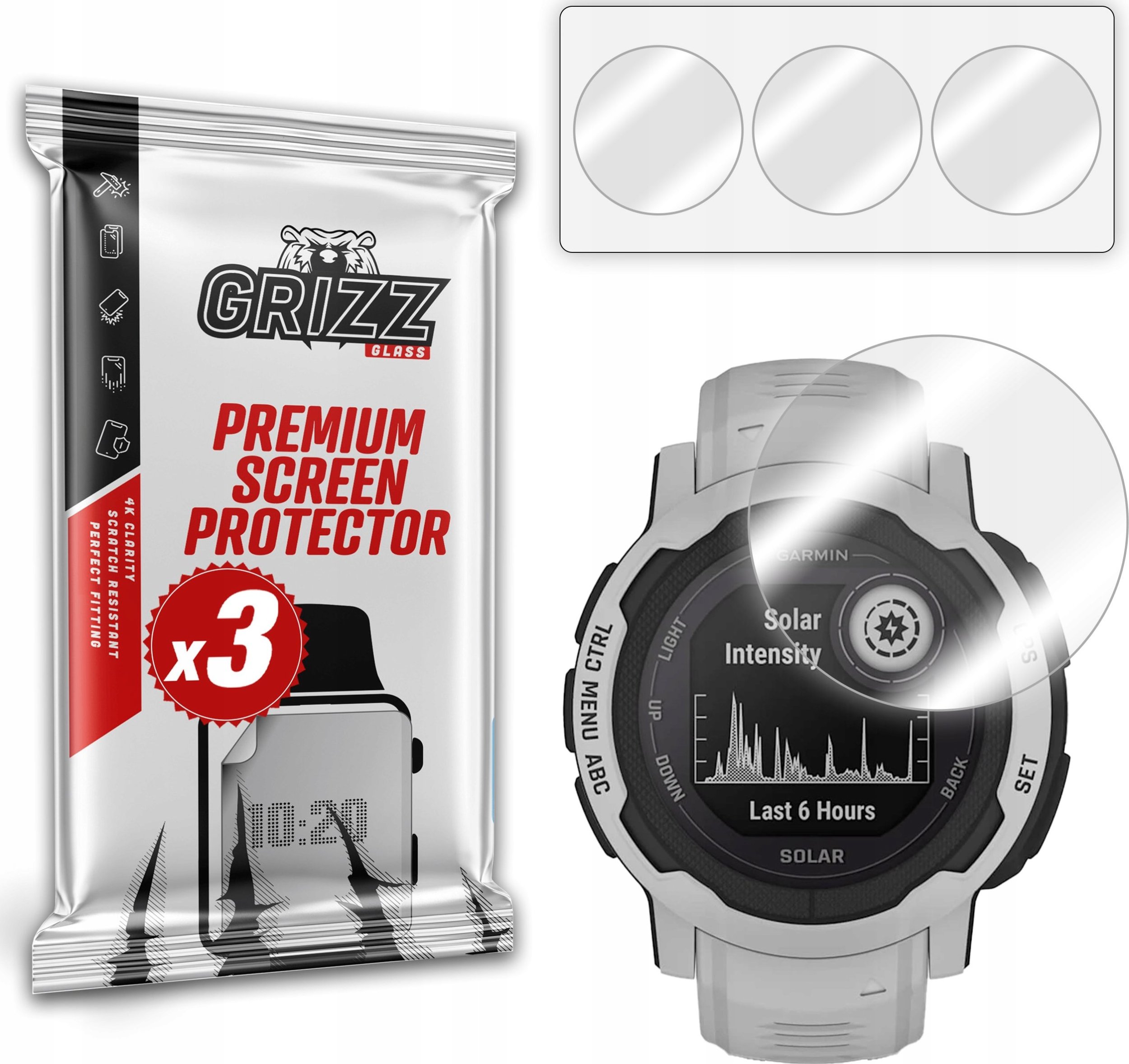 Folia hydrożelowa GrizzGlass Hydrofilm do Garmin Instinct 2 45mm