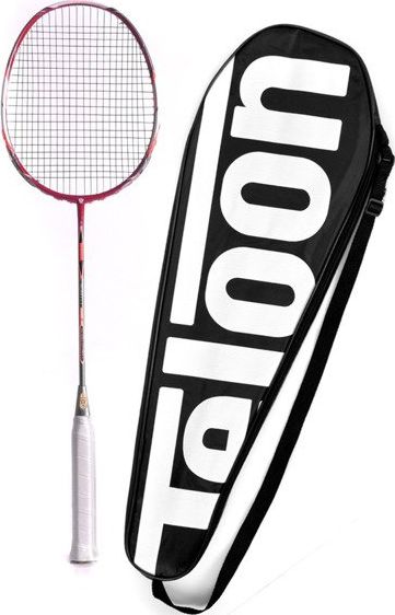 Teloon Rakietka do Badmintona TELOON Blast TL500 Red 89g 22Lbs uniwersalny