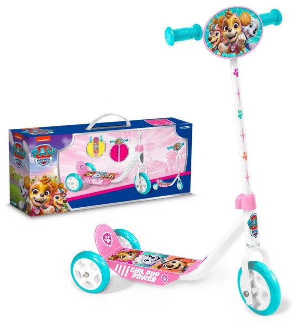 PSI PATROL SKYE HULAJNOGA DLA DZIECI PIESKI 3 KOŁA