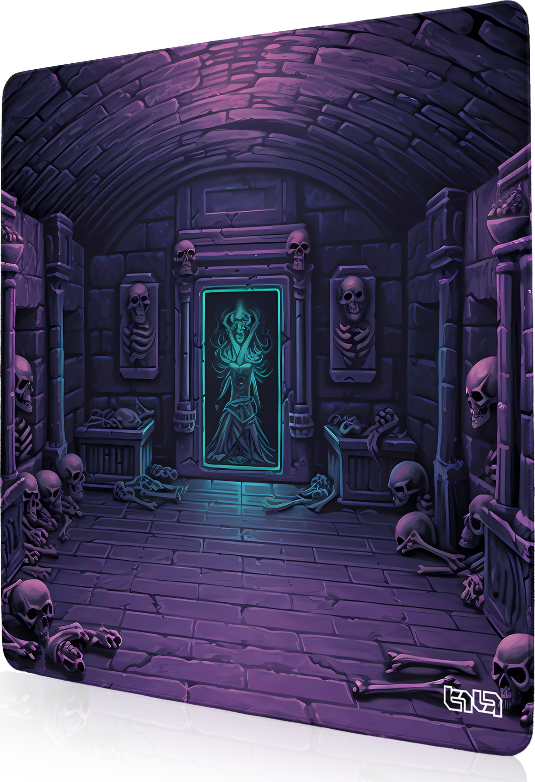 Podkładka Tilt DUŻA PODKŁADKA POD MYSZKĘ Retro Krypta 30x30 TILT Na biurko XXL