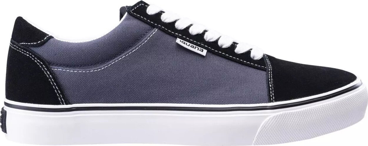 Iguana Męskie buty trampki Iguana Osky szaro-czarne rozmiar 44