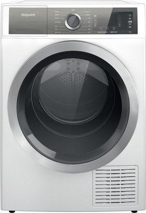 Suszarka do ubrań Hotpoint Hotpoint Dryer machine H8 D94WB EU Energy efficiency class A+++, Front loading, 9 kg, Condensation, LCD, Depth 64.9 cm, Whi