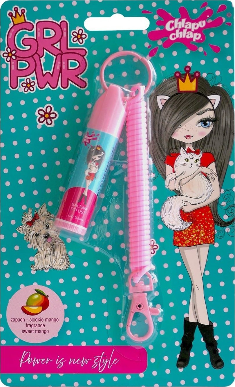 CHLAPU CHLAP BALSAM DO UST GIRL POWER z brelokiem&