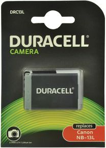 Akumulator Duracell Li-Ion 1010 mAh Canon NB-13L (DRC13L)