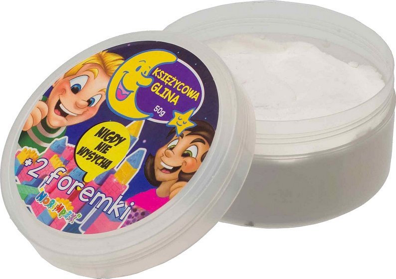 MAGICZNA GLINA KSIĘŻYCOWA DO TWORZENIA ZAMKÓW