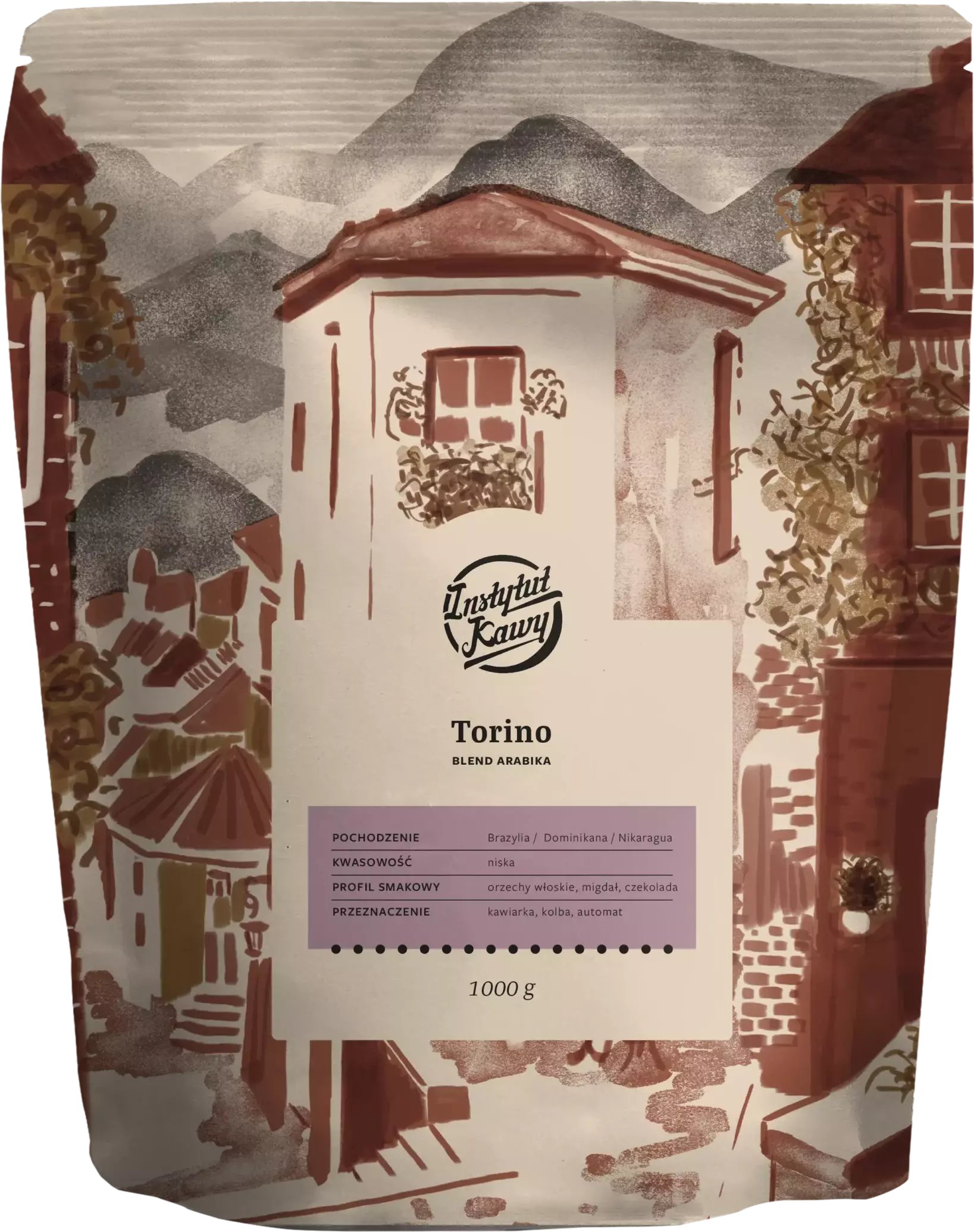 Kawa ziarnista Instytut Kawy Torino 1 kg