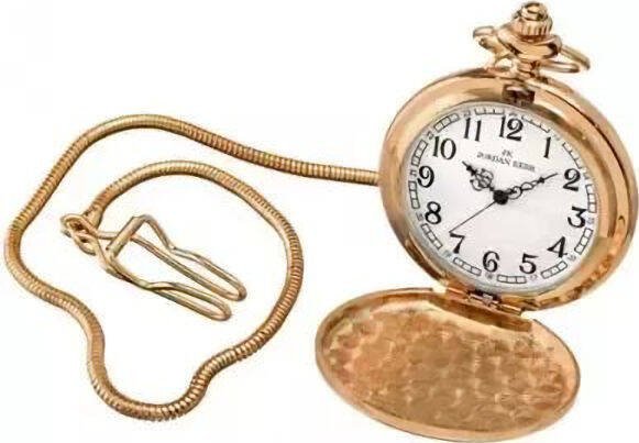 Zegarek Perfect A12-GOLD męski kieszonkowy dewizka czytelny .