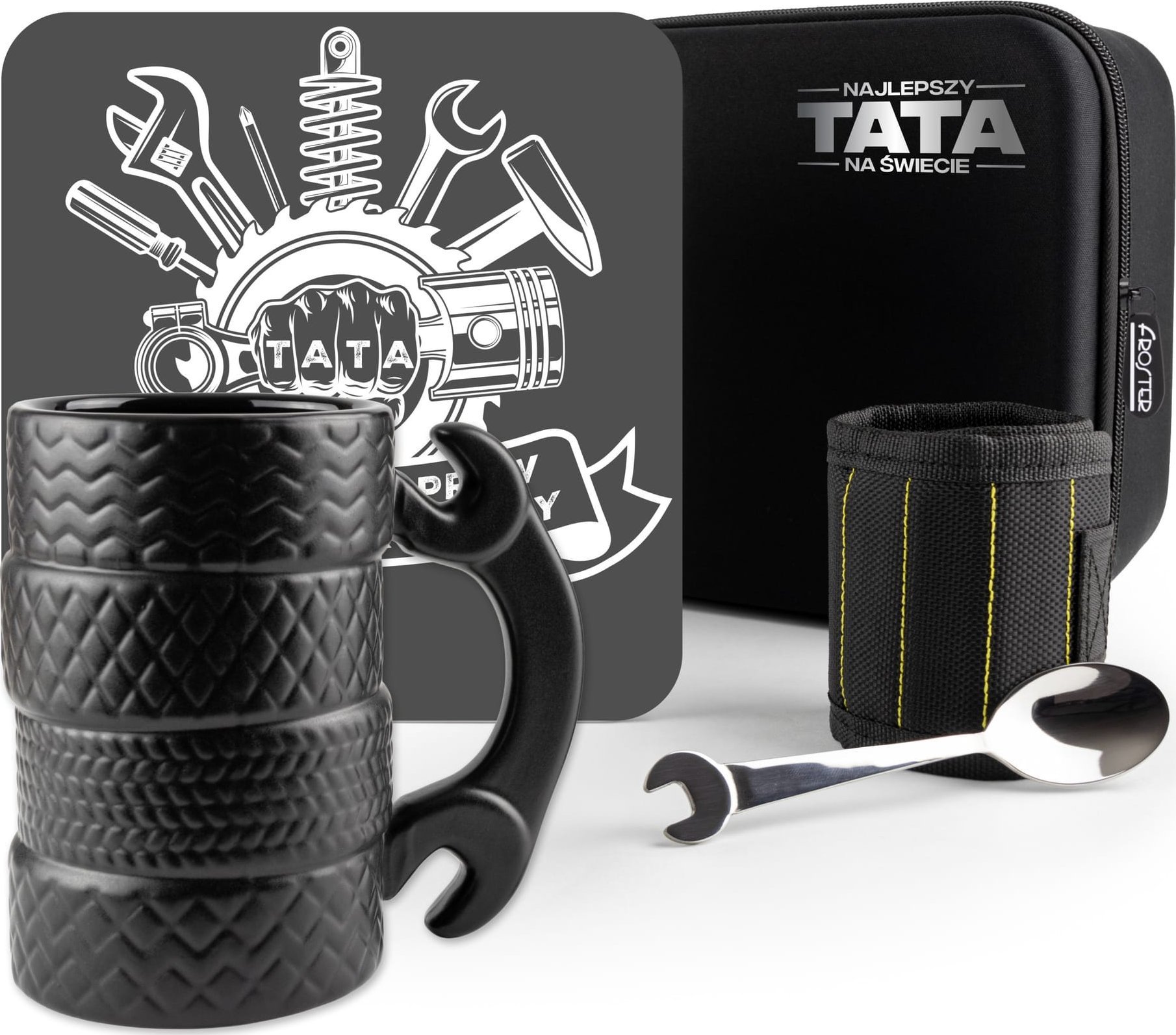 Froster Zestaw Prezentowy dla Taty - Tata Miłośnik motoryzacji - prezent Dzień Ojca