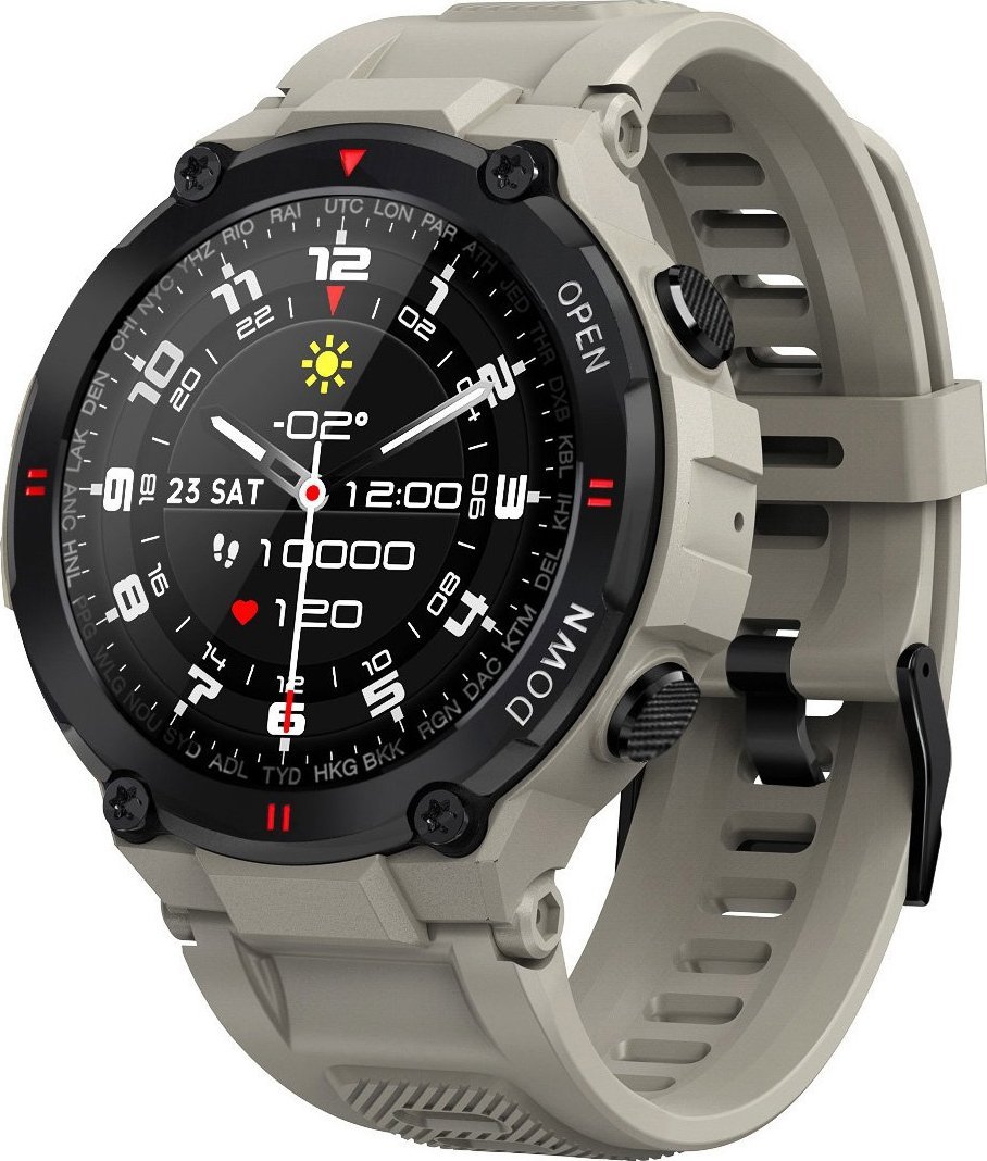 Smartwatch Gravity GT7-4 Szary (18735)