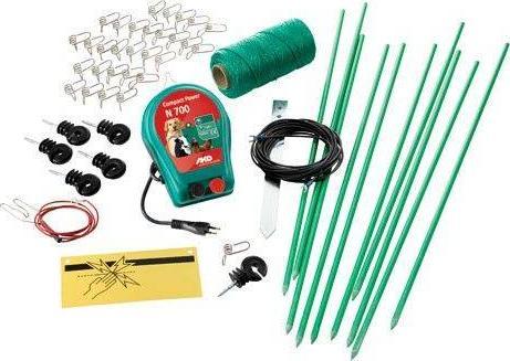 Kerbl KERBL Ogrodzenie elektryczne dla psów z elektryzatorem N700 HOBBYSET