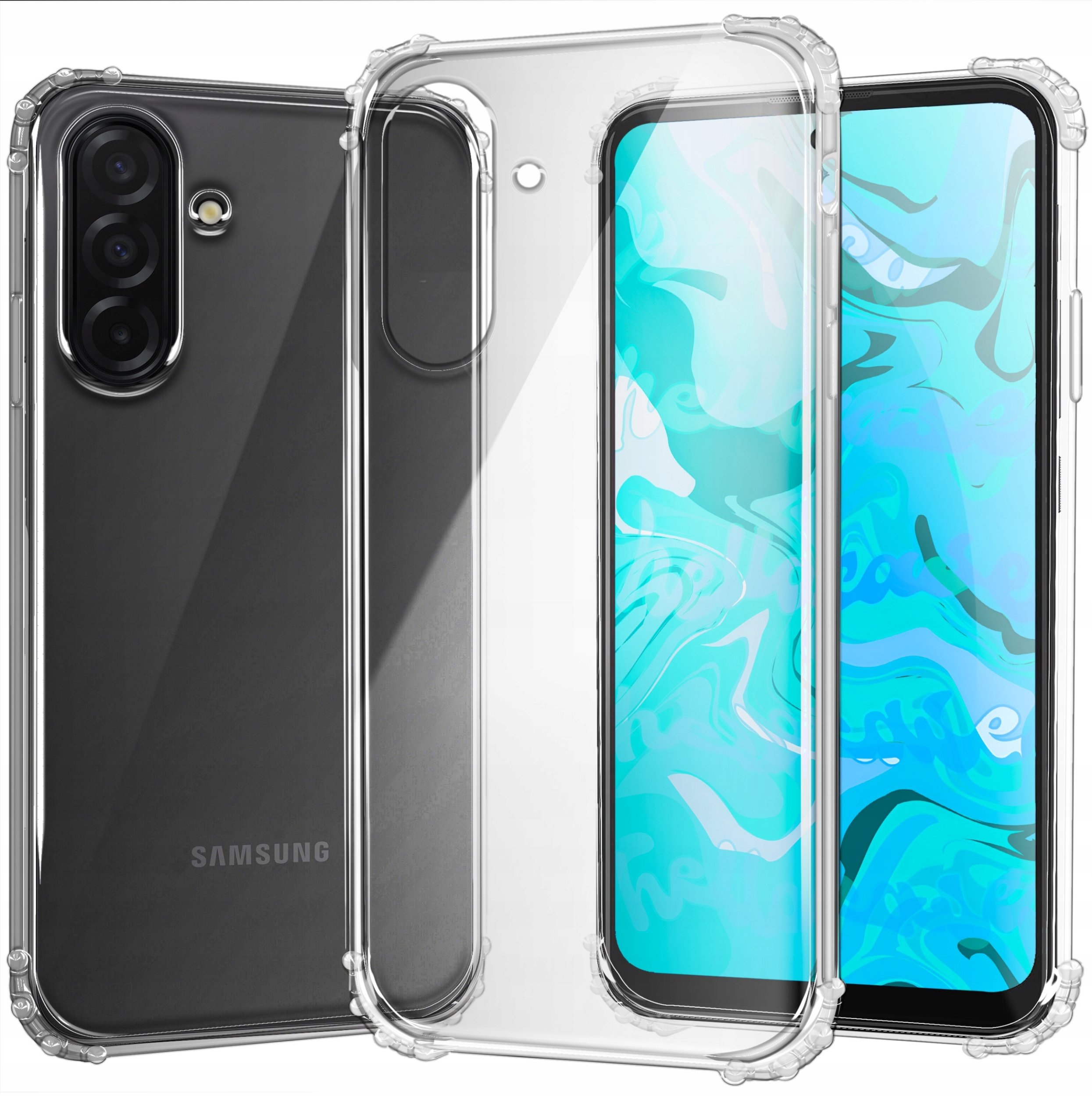 ETUI PANCERNE DO SAMSUNG GALAXY A26 5G | CASE SILIKON GUMOWE ANTI SHOCK