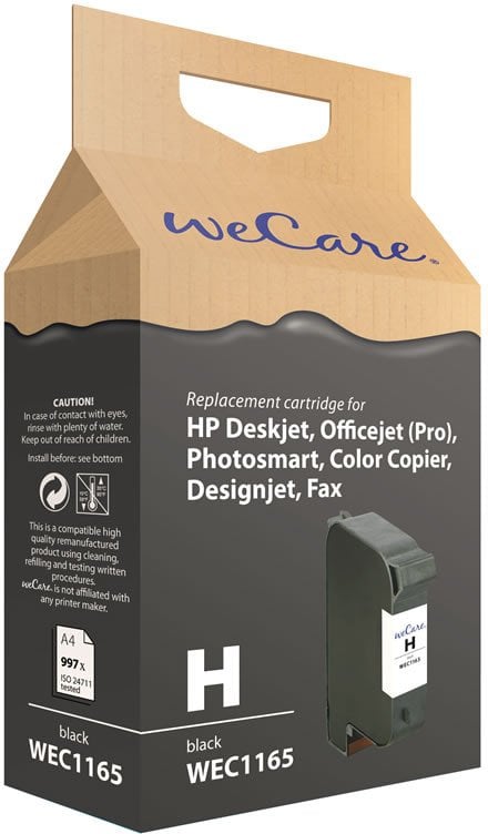 Tusz Armor WECARE ARMOR cartridge pro HP DJ 710c, 720c, 722c, 815c, 850c, 9800, DesignJet 330 (51645AE), černá/black, 45ml, 995str