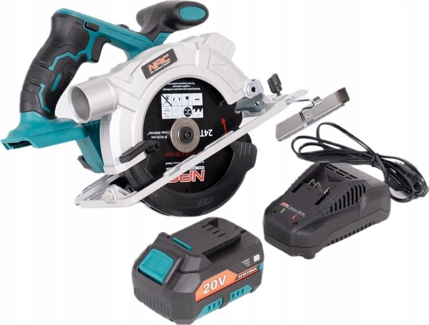 Pilarka tarczowa NAC Pilarka tarczowa CS-165-LI-ST2-20V Akumulatorowa + Akumulator 4,0 Ah + Ładowarka