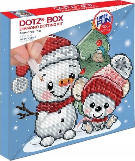 DIAMOND DOTZ DIAMOND DOTZ DOTZ BOX BABY CHRISTMAS