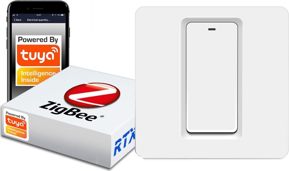 RTX Włącznik Światła 1 Klik. Zigbee Tuya #Działa Bez N