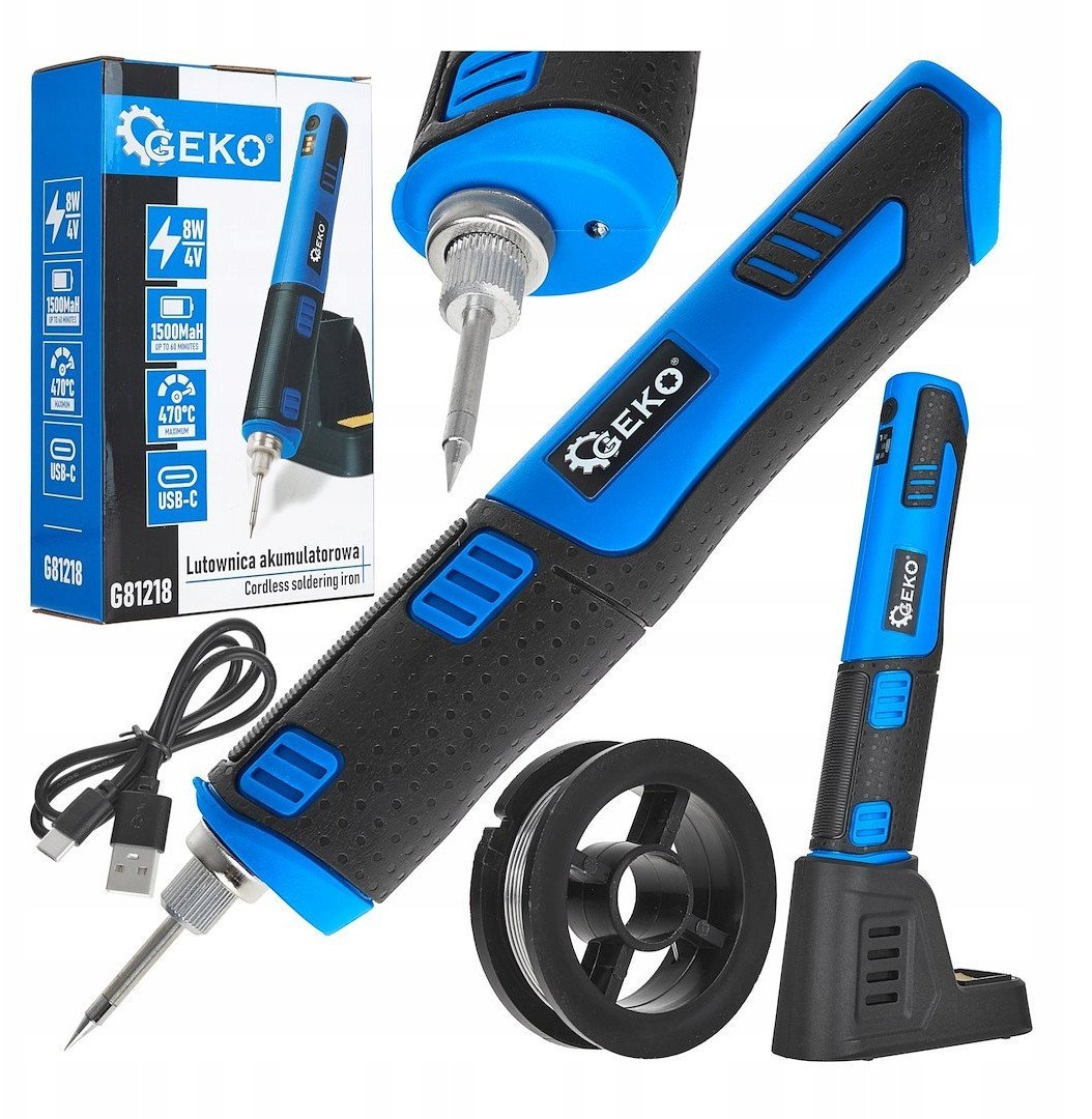 Lutownica akumulatorowa 4V 1500mAh 8W (20)