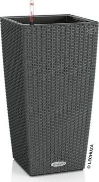 Lechuza Doniczka CUBICO Cottage 30 ALL-IN-ONE, kolor granitu