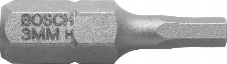 Bosch Screwdriver bit Extra Hard HEX 2.5 Bosch 2607001720