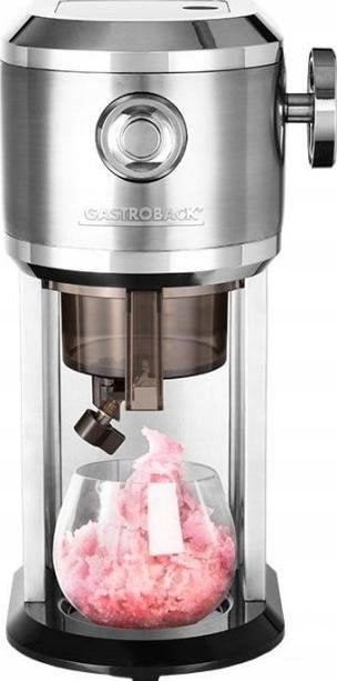 Kostkarka do lodu Gastroback Gastroback Design Ice Shaver 0,2 l Stal nierdzewna 35 W Prąd elektryczny