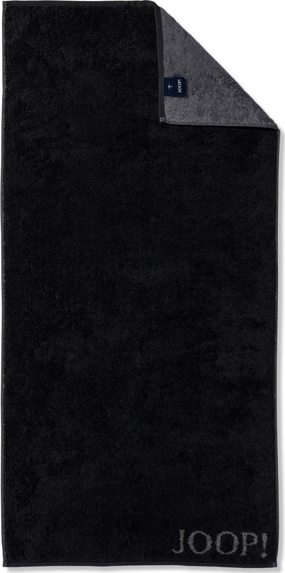Joop! Ręcznik frotte 30x50 cm Doubleface 1600-90 Joop black