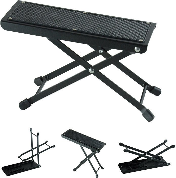 Podnóżek gitarowy regulowany stalowy Hardman one size