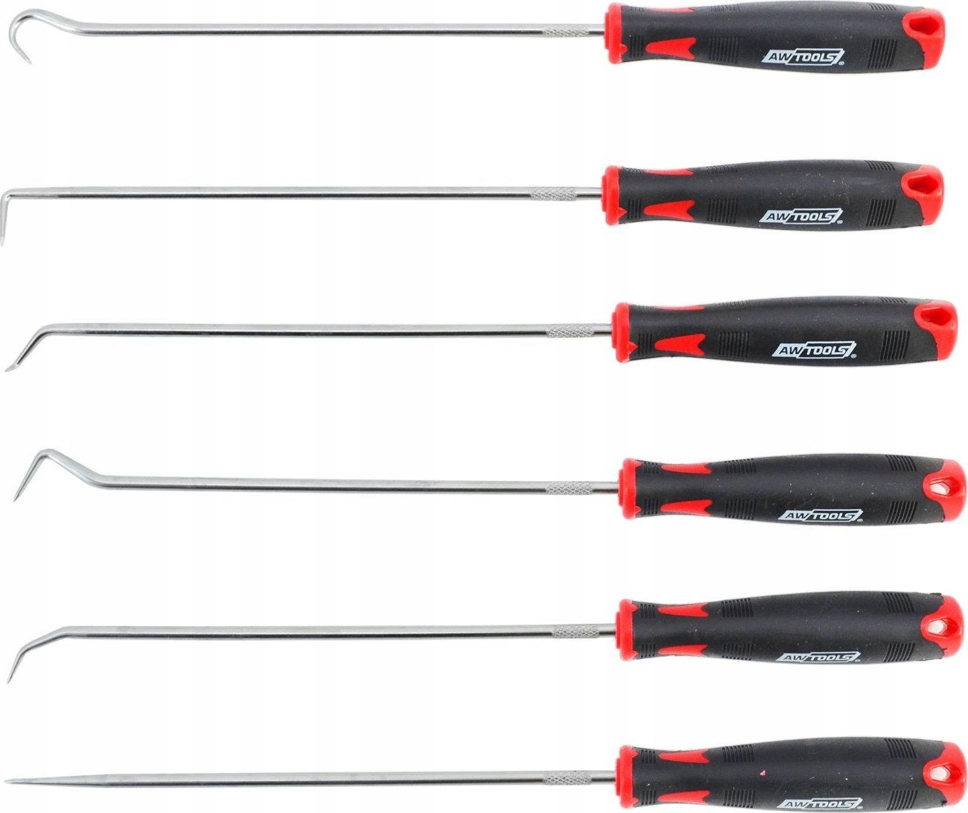 AWTools AWTOOLS HACZYKI DŁUGIE Z RĘKOJEŚCIĄ 6el.