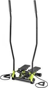 Stepper Hop-Sport Stepper skrętny z ramionami HS-045S Slim limonkowy