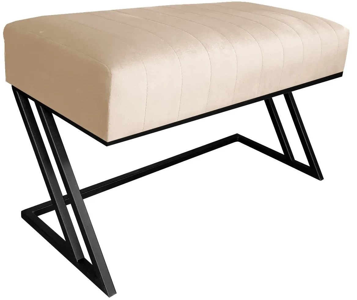 Ławka ROZALIA MG VELVET beżowa ATOS