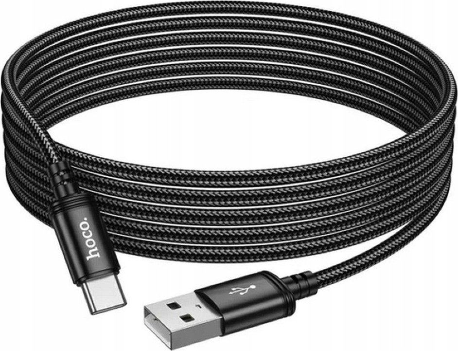 Kabel USB Hoco HOCO kabel USB A do Typ C 3A X91 3 m czarny