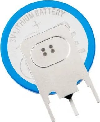 Bateria litowa CR2032 PP3A Akyga AKY1086 3V / 210mAh 3-Pin Raster 4mm