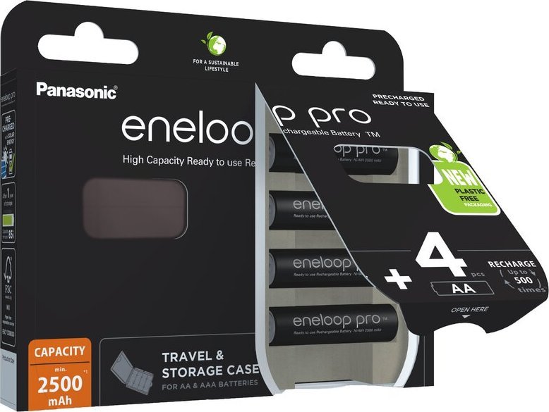 Panasonic Akumulator Eneloop Pro AA / R6 2500mAh 4 szt.