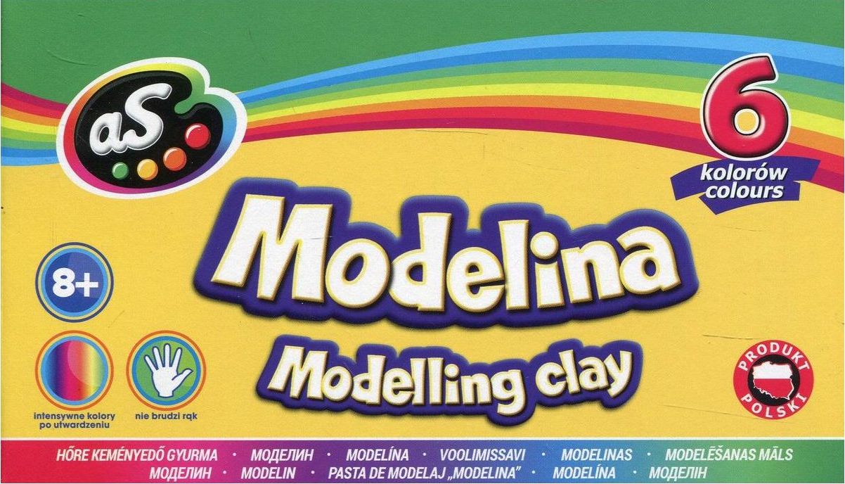 Astra Modelina Szkolna 6 kolorów AS