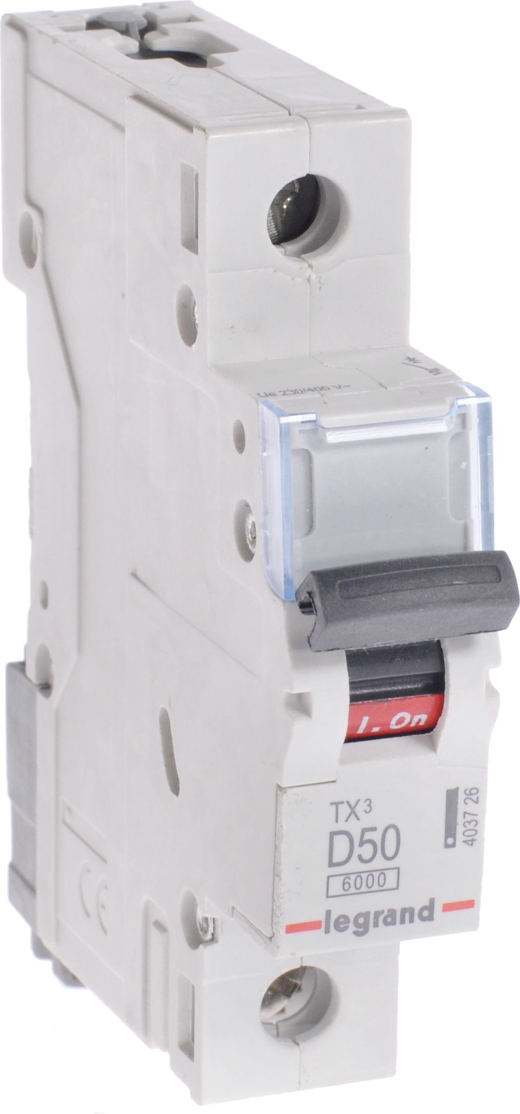 Legrand Wyłącznik nadprądowy 1P D 50A 6kA AC S301 TX3 (403726)
