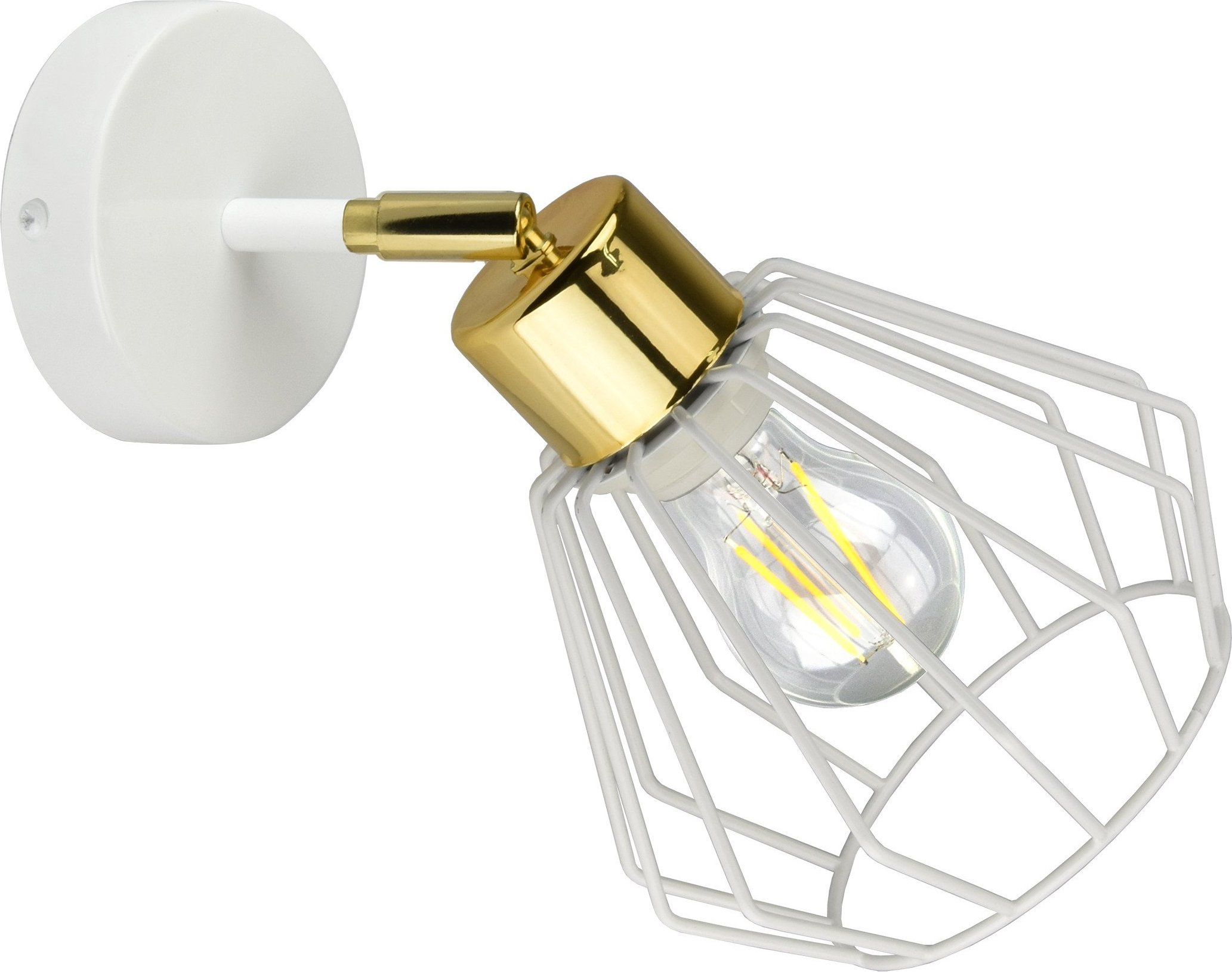 Kinkiet Orno WAYA kinkiet, moc max. 1x60W, E27, biały