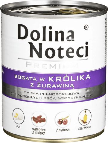 Dolina Noteci Dolina Noteci Premium Królik z żurawiną 6x800g