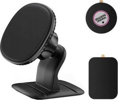 Mocny uchwyt magnetyczny na telefon do samochodu Braders na kokpit i szybę