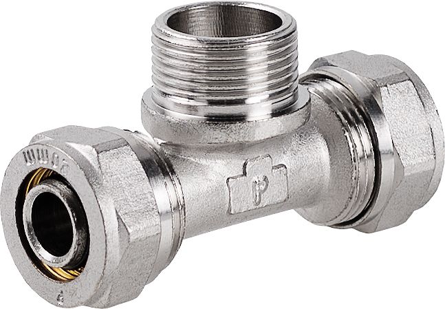 Perfexim Trójnik skręcany 708 25mm x GZ 3/4" x 25mm (61-008-2520-000)