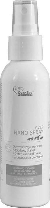 Over Zoo Over Nano Spray Preparat do pielęgnacji zmian skórnych dla psów i kotów 125 ml