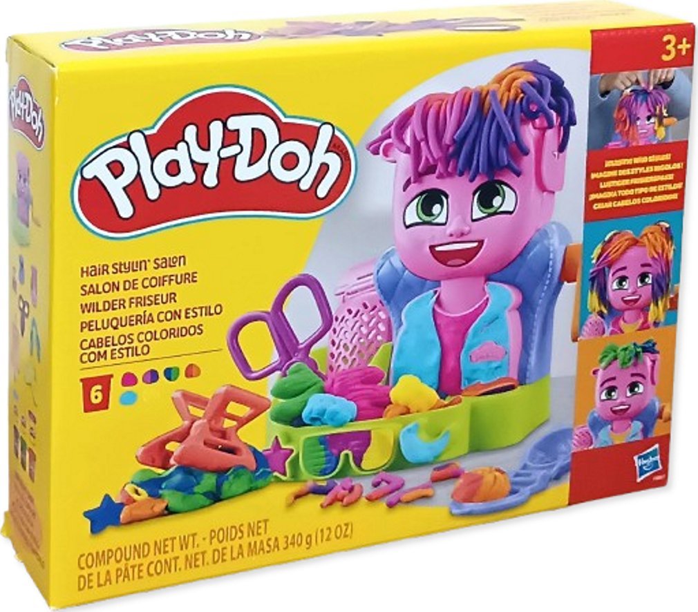 Ciastolina Hasbro Play-Doh Salon fryzjerski F8807