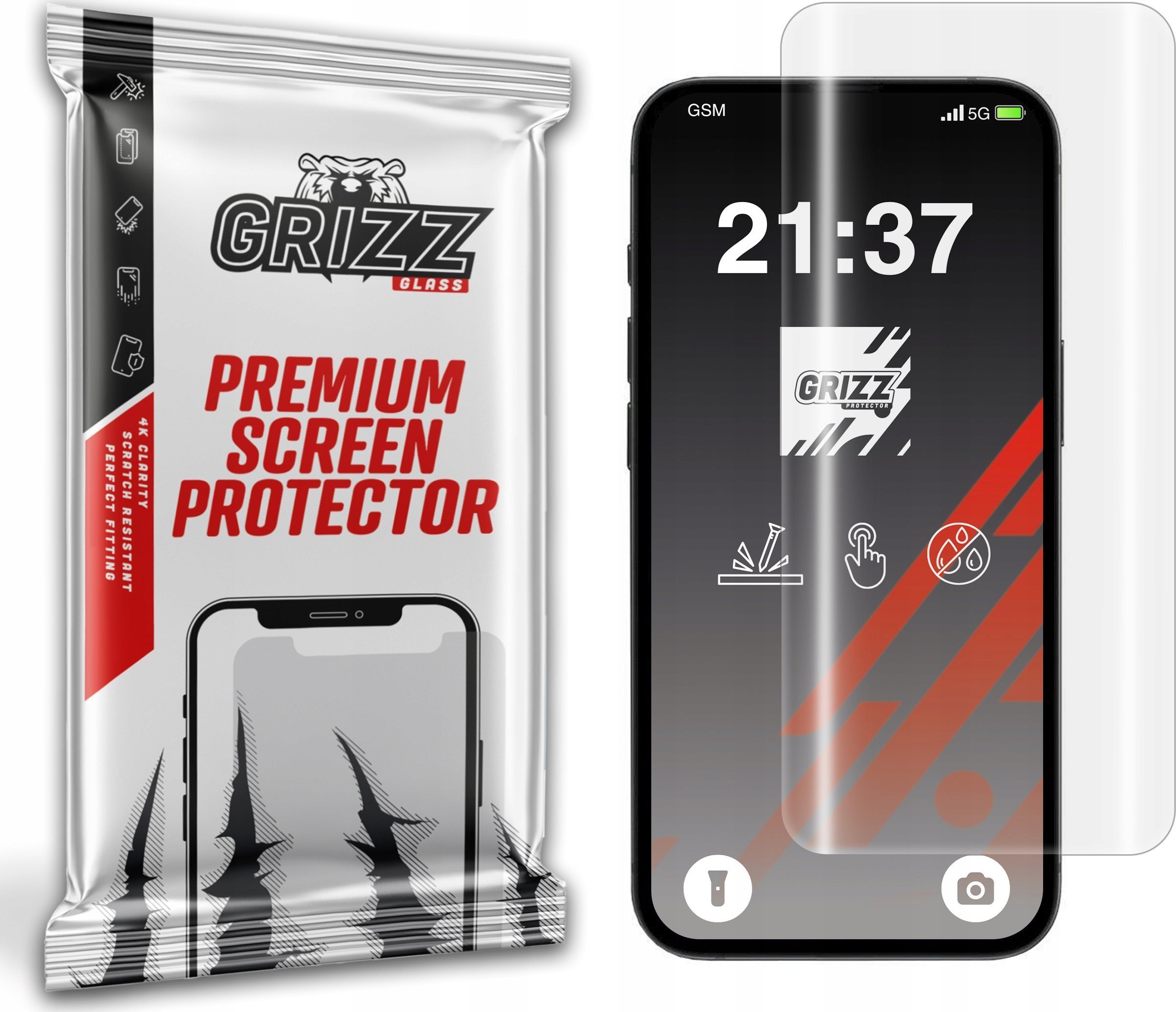 Folia hydrożelowa GrizzGlass Hydrofilm do Apple iPhone 16e